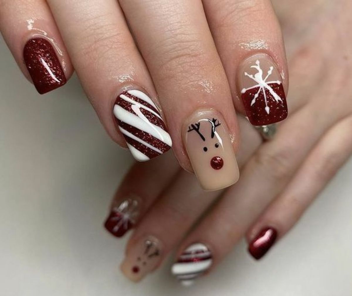 20 Christmas Nail Ideas To Inspire Your Next Holiday Manicure