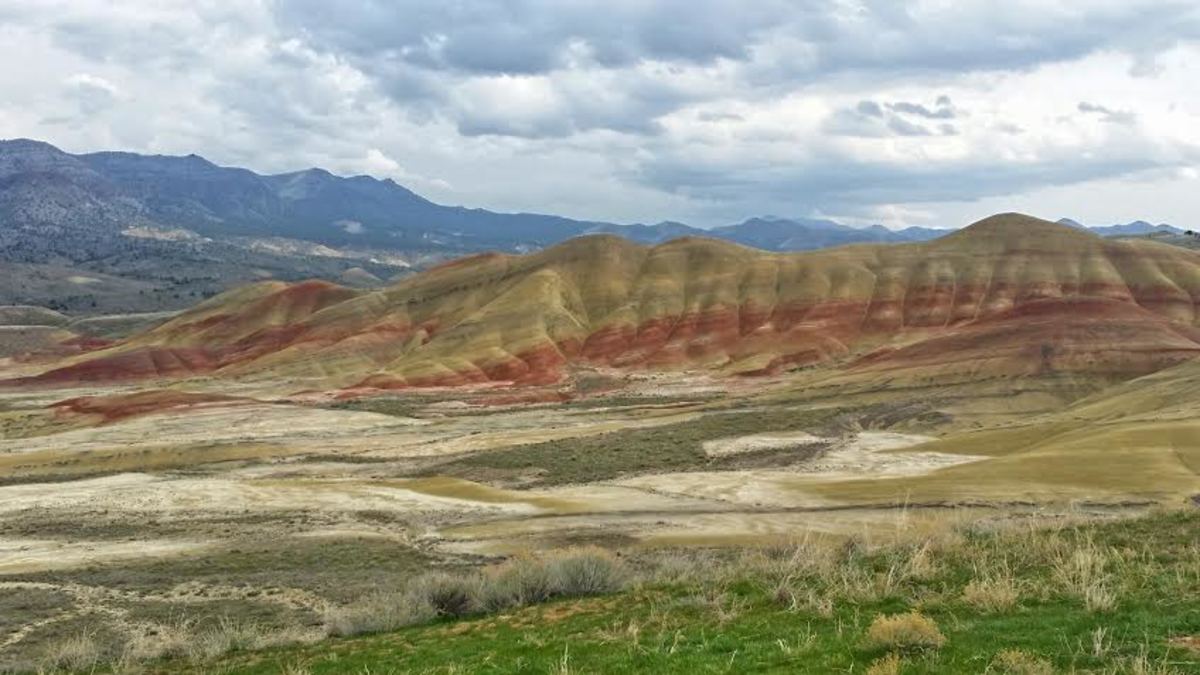 John Day Fossil Beds National Monument: Painted Hills, Oregon