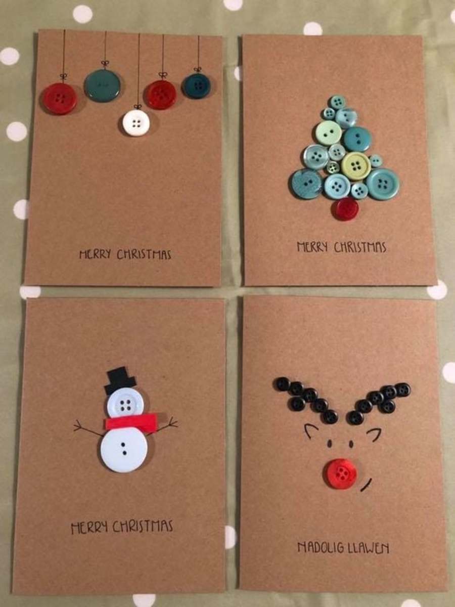 45+ Easy and Fun Christmas Cards for Kids to Make