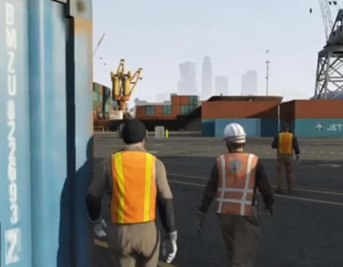 Grand Theft Auto V Walkthrough: Scouting the Port