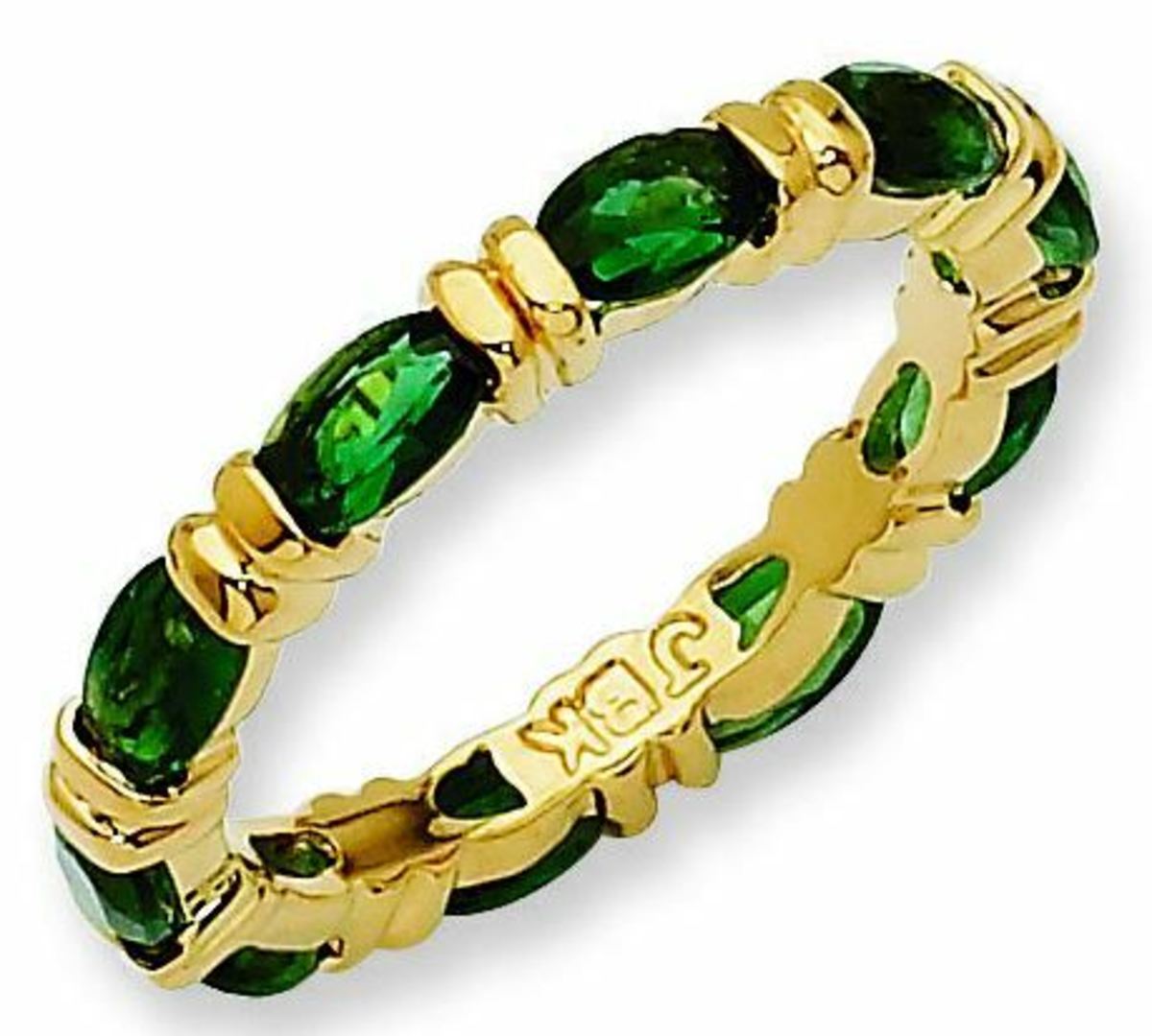 Jackie Kennedy's Van Cleef and Arpels 10th Anniversary Ring with Emeralds