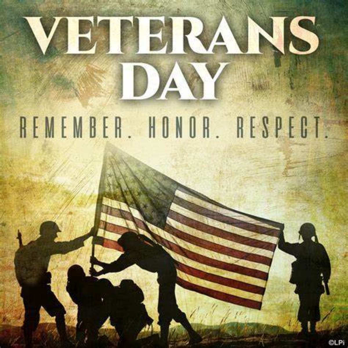 Veterans Day; thank all those that served, and especially remember all those that lost their lives serving