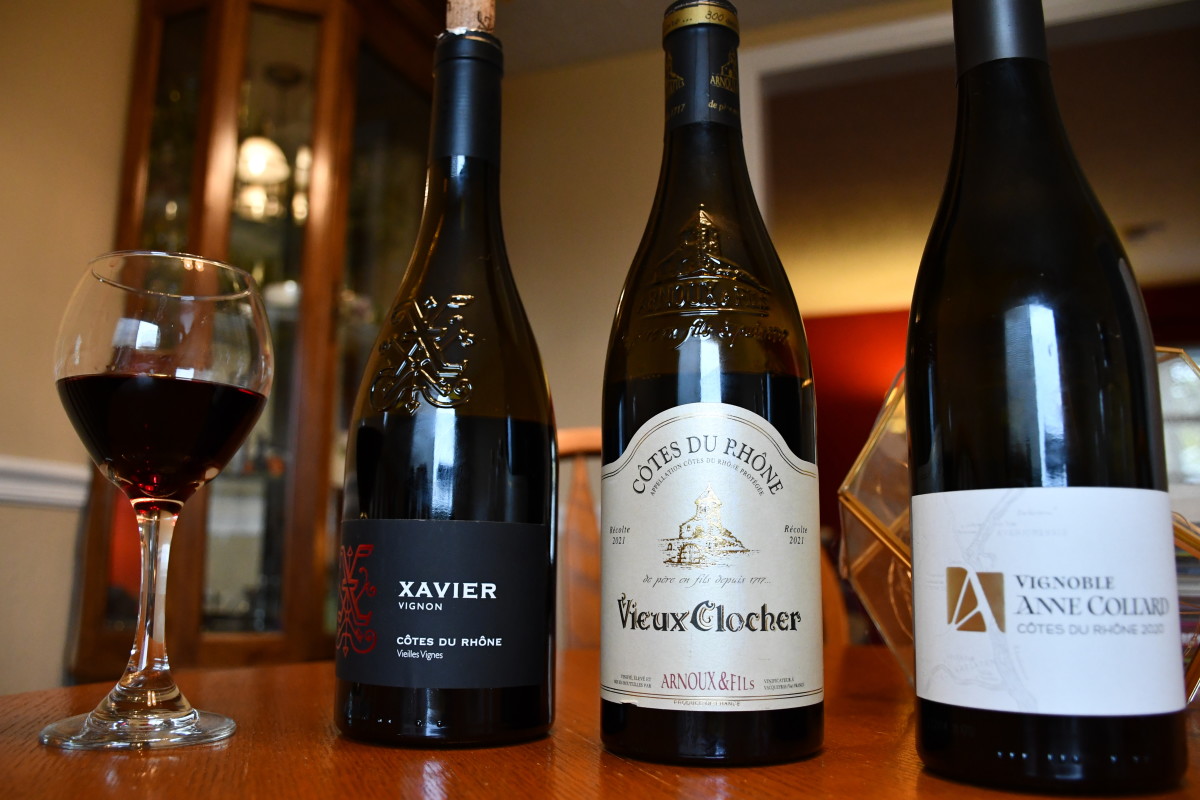 Three Red Wines From Côtes du Rhône