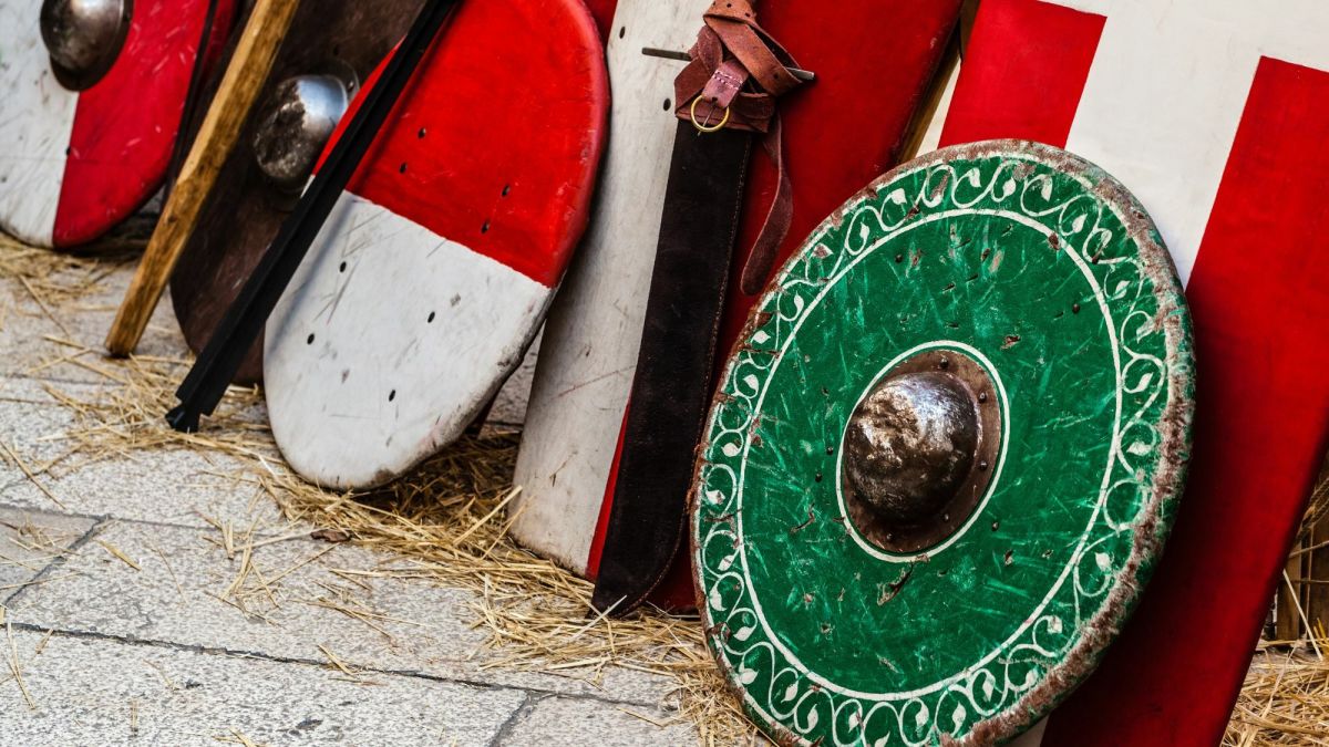 History of Medieval Shields