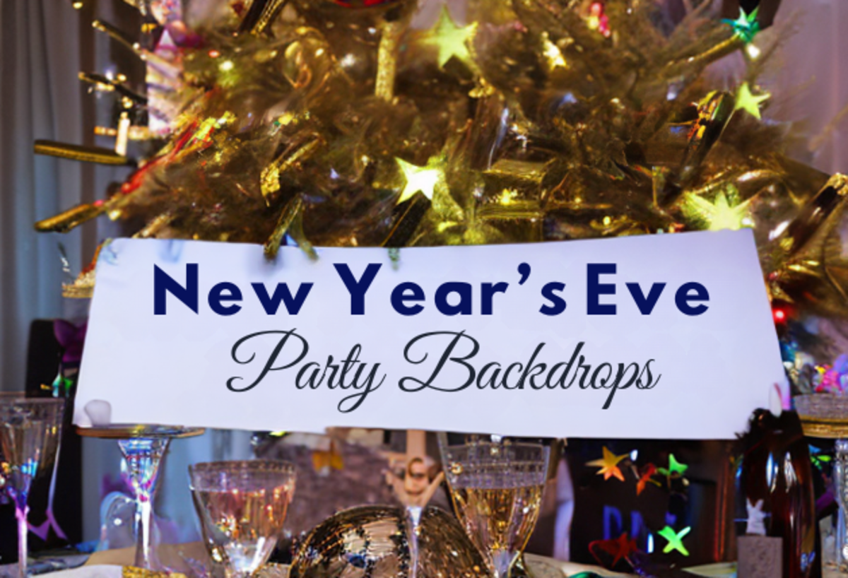 30+ Sparkly New Years Party Backdrop Ideas for 2024