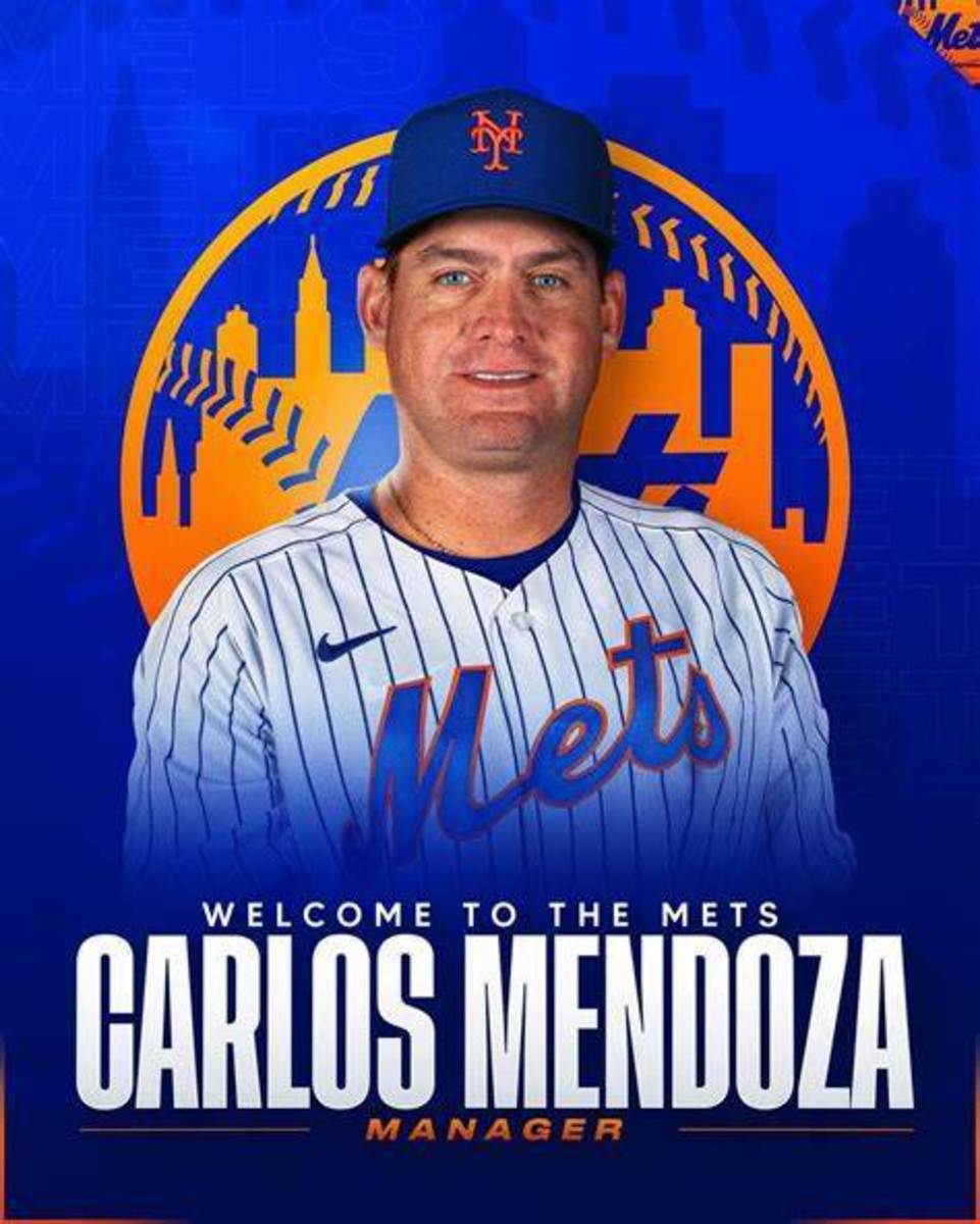 Mets Suprisingly Hire Carlos Mendoza as Manager on a 3-Year Deal.