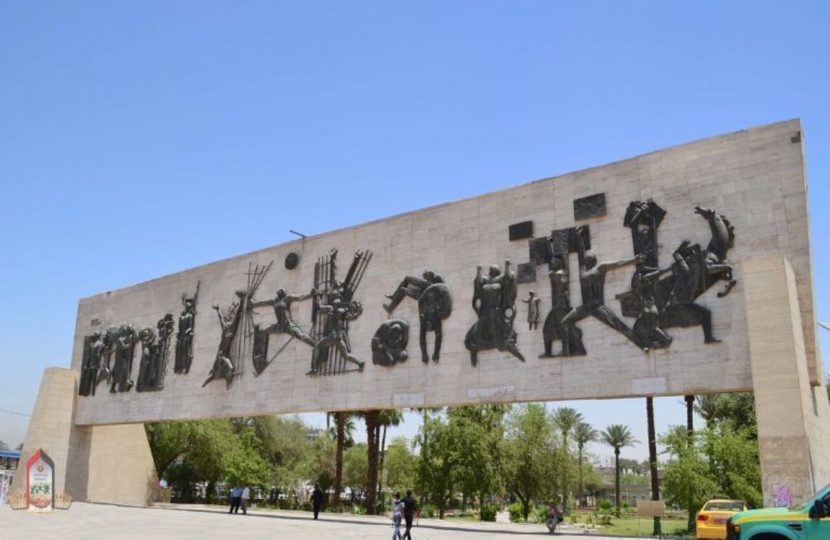 "Joad Salem" in Liberation Square, Baghdad
