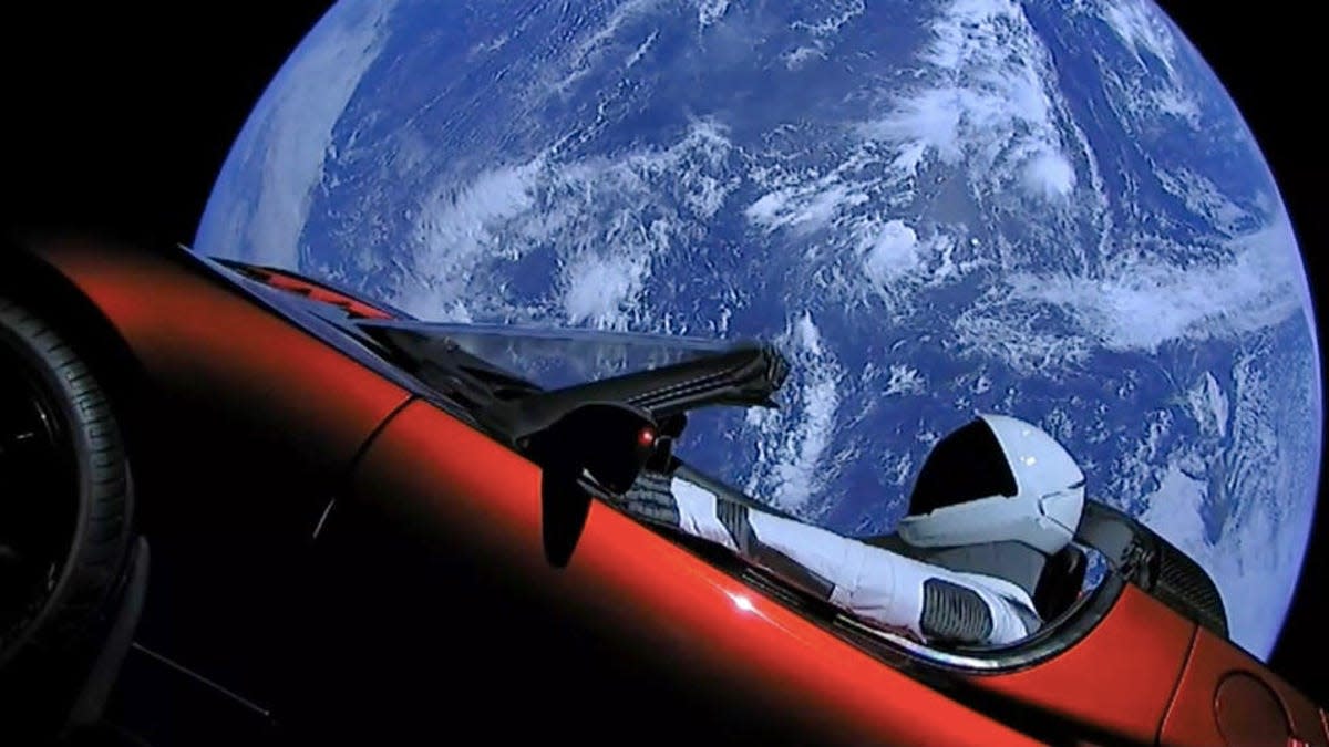 SpaceX put a Tesla sportscar into space five years ago. Where is it now?