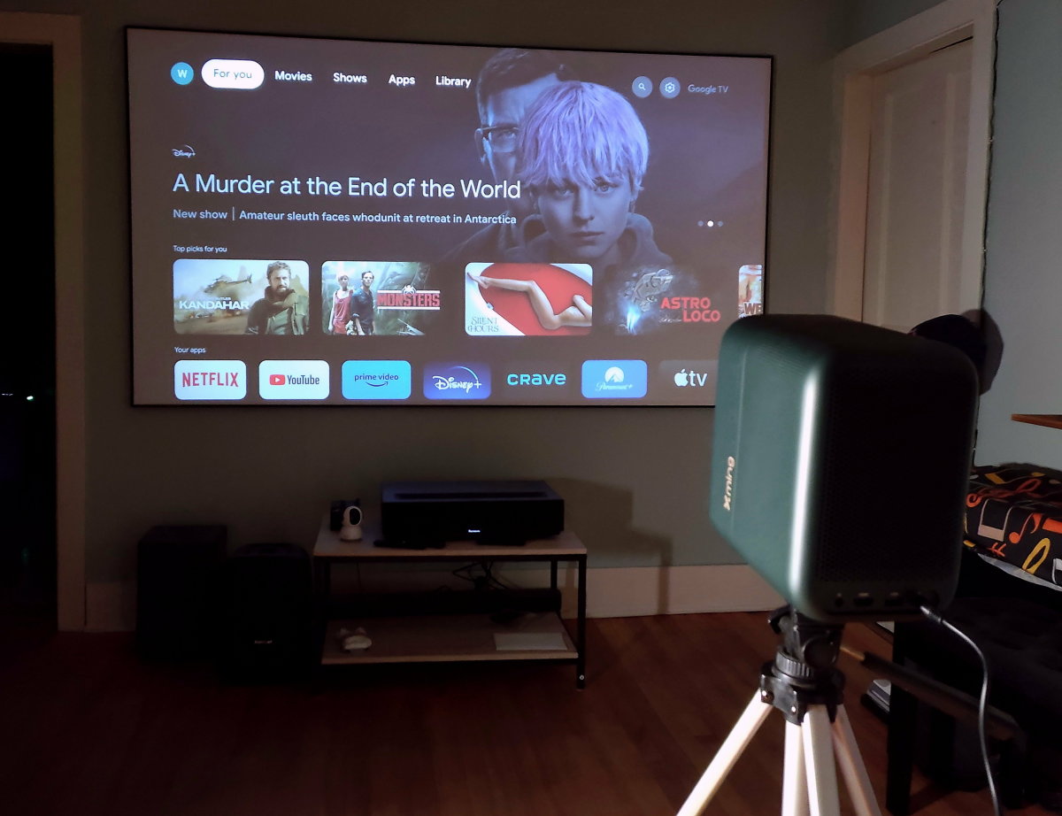 Review of the Xming Page One Projector