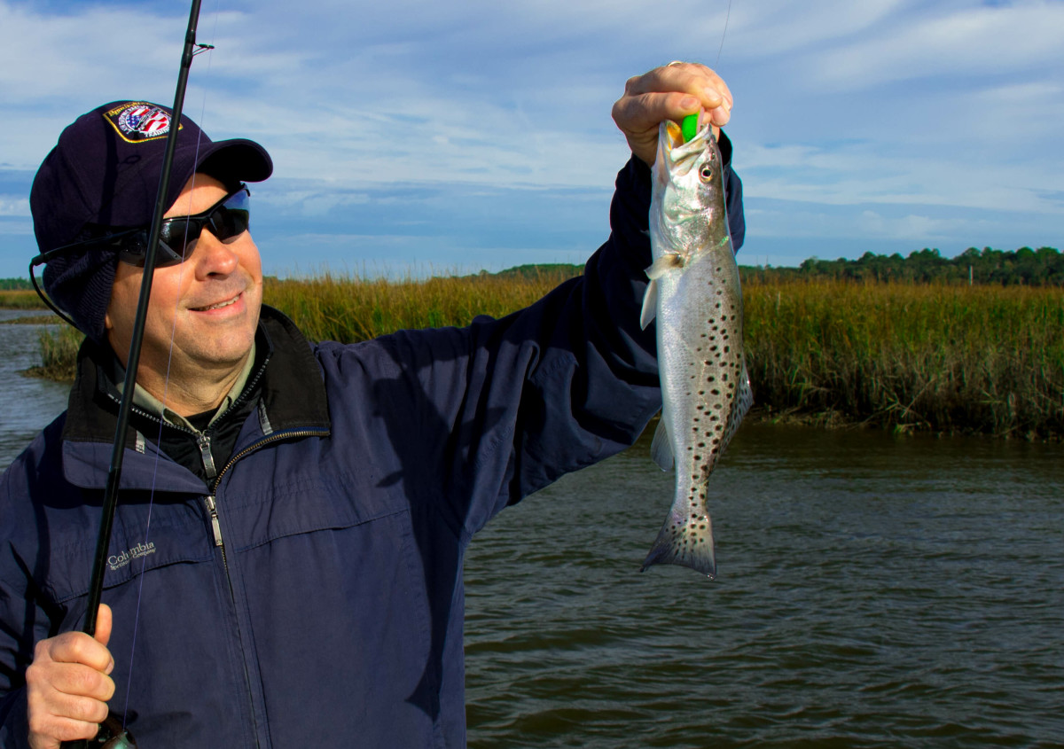 Trolling for Spotted Seatrout