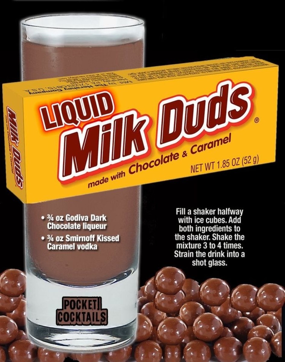 How to Make a Liquid Milk Duds Shot