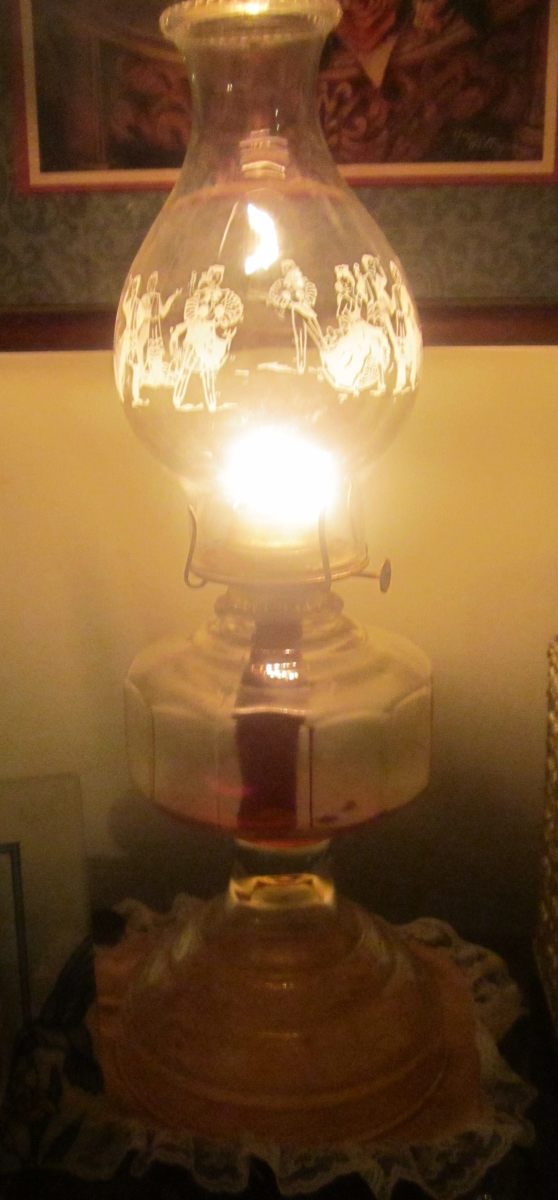 My Grandma's Oil Lamp - a Poem about Memories