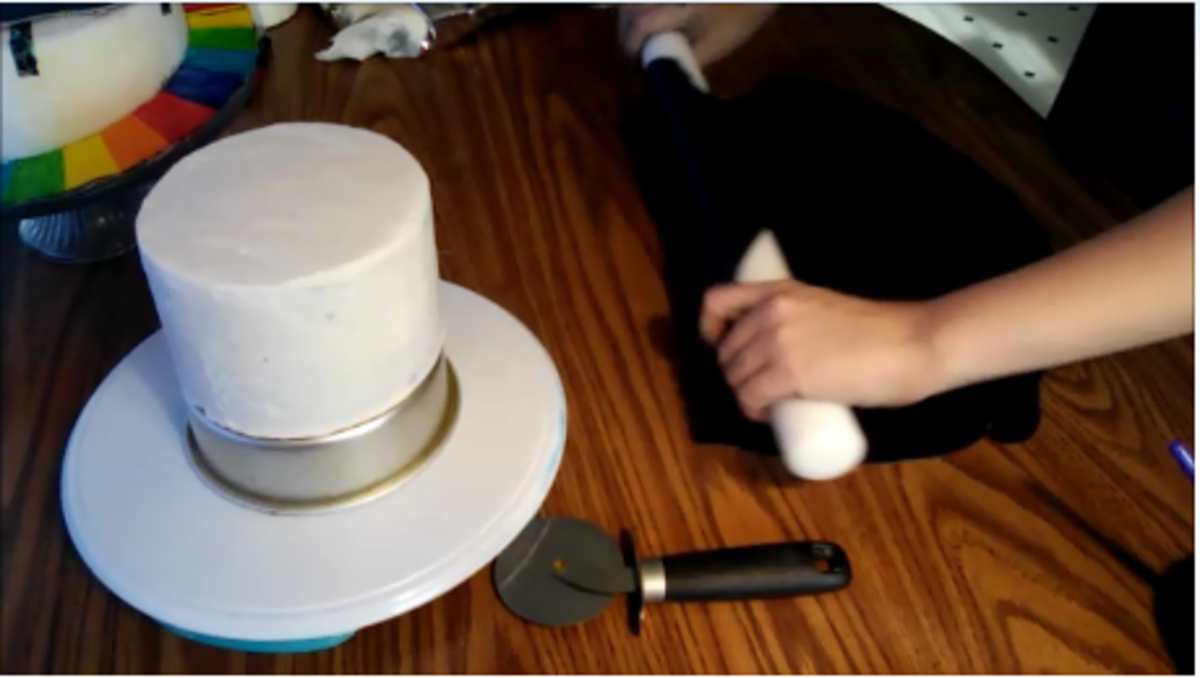 Cake Decorating Basics How to Cover a Cake in Fondant HubPages