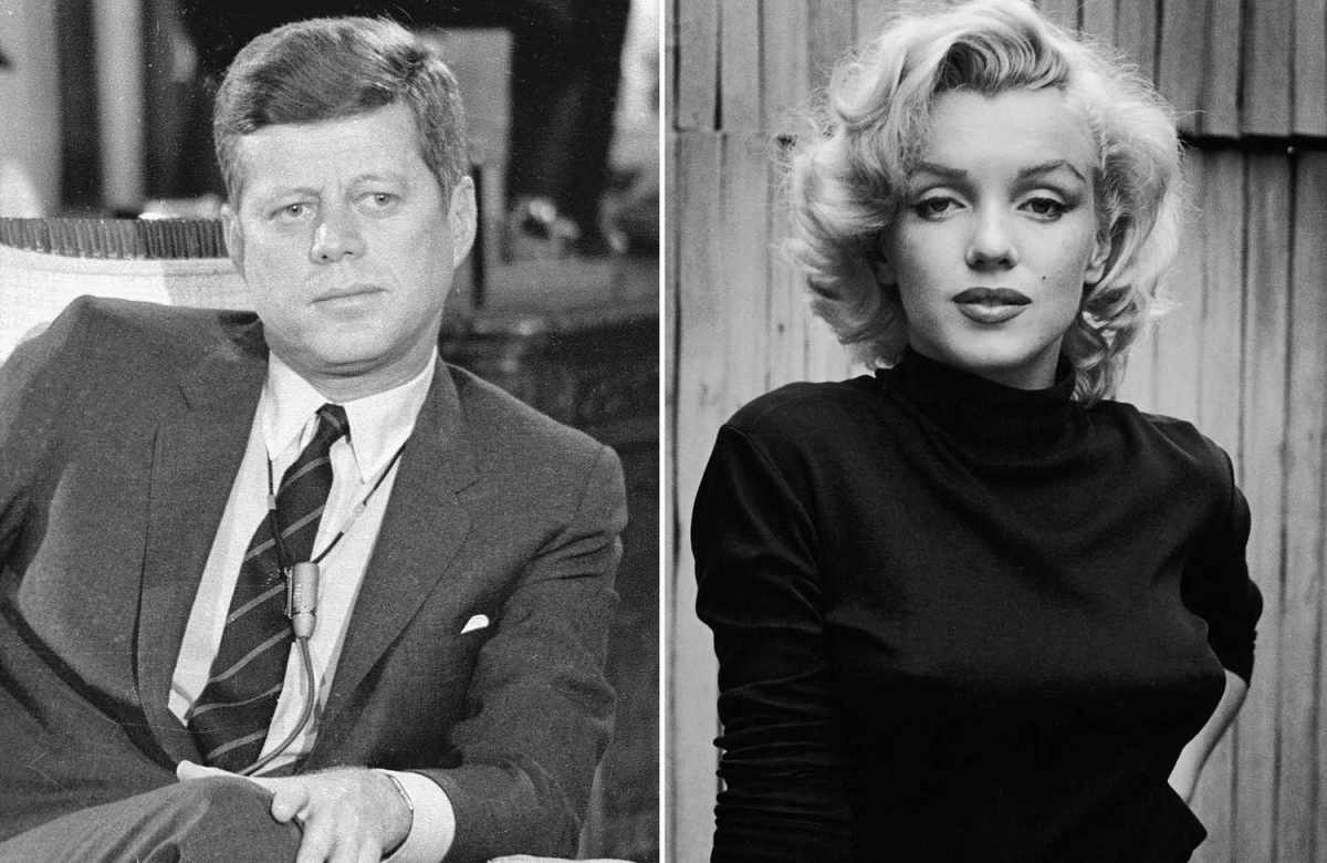 Marilyn Monroe and John F. Kennedy Get It on in Heaven - A Luscious Fiction.