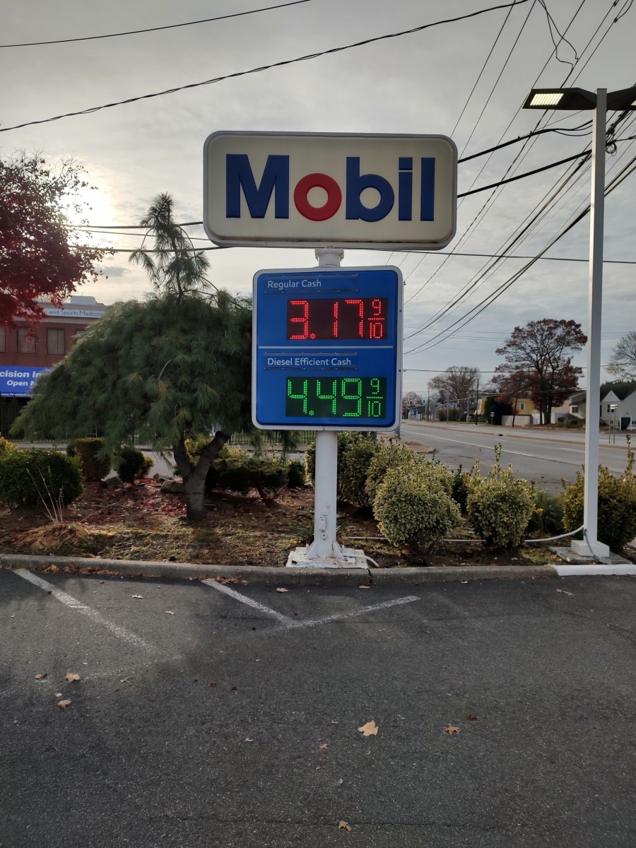 I Paid Only $3.17 for Mobil in My Area on Long Island. That's a Great ...