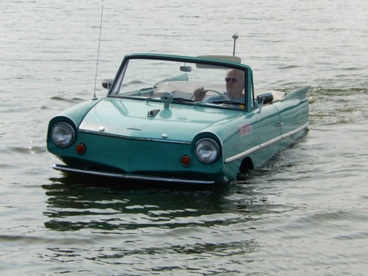 Amphicar: An Amphibious Car Sold to Consumers