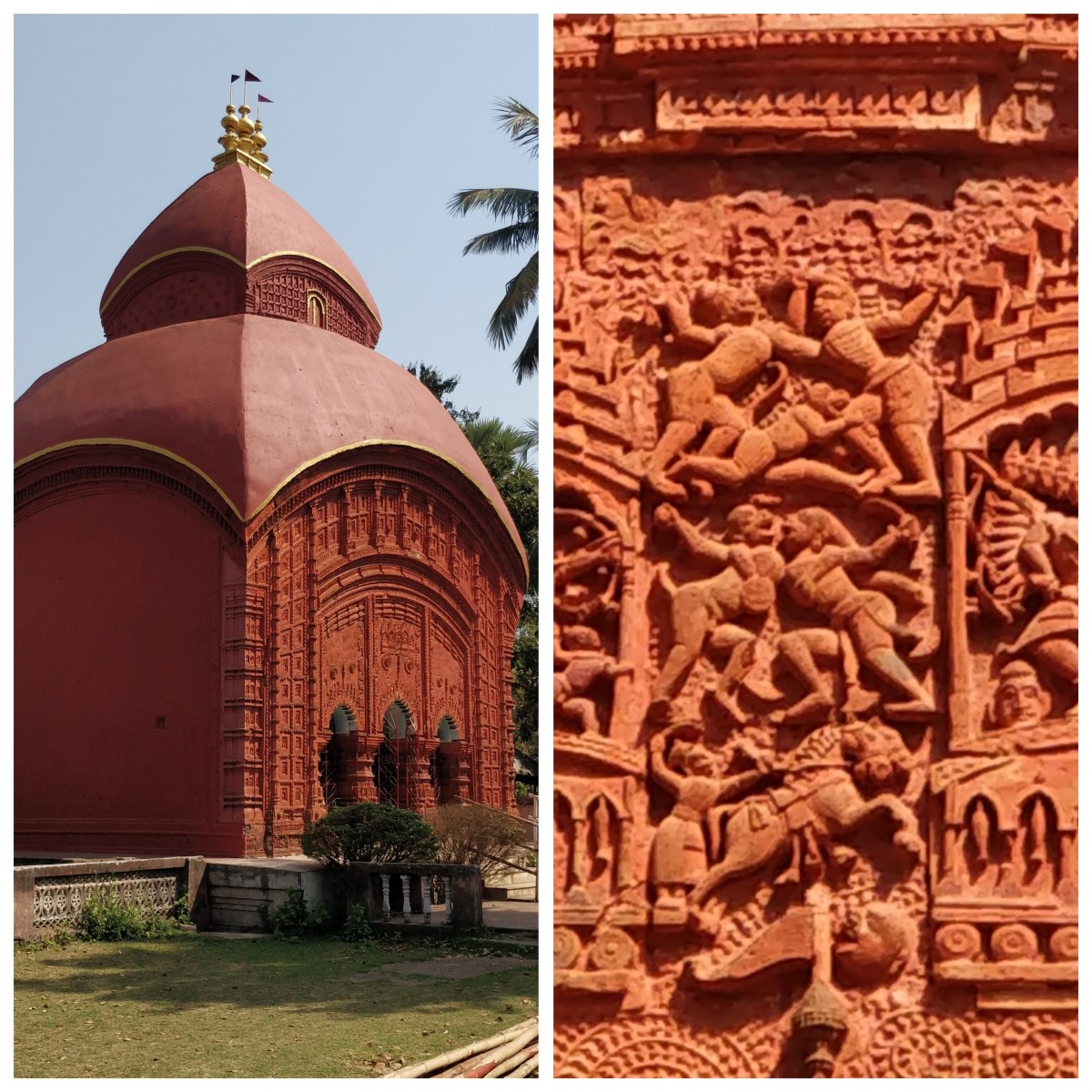 Terracotta decorations in Kali temples of West Bengal : a study of paucity