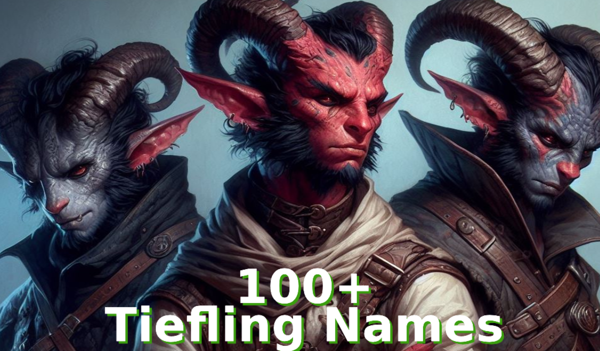 100+ Tiefling Names