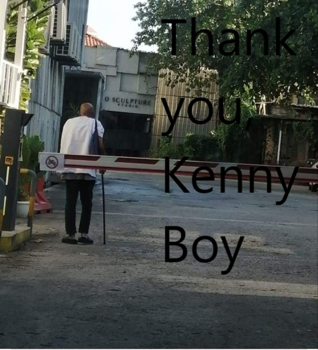 Thank you, Kenny Boy