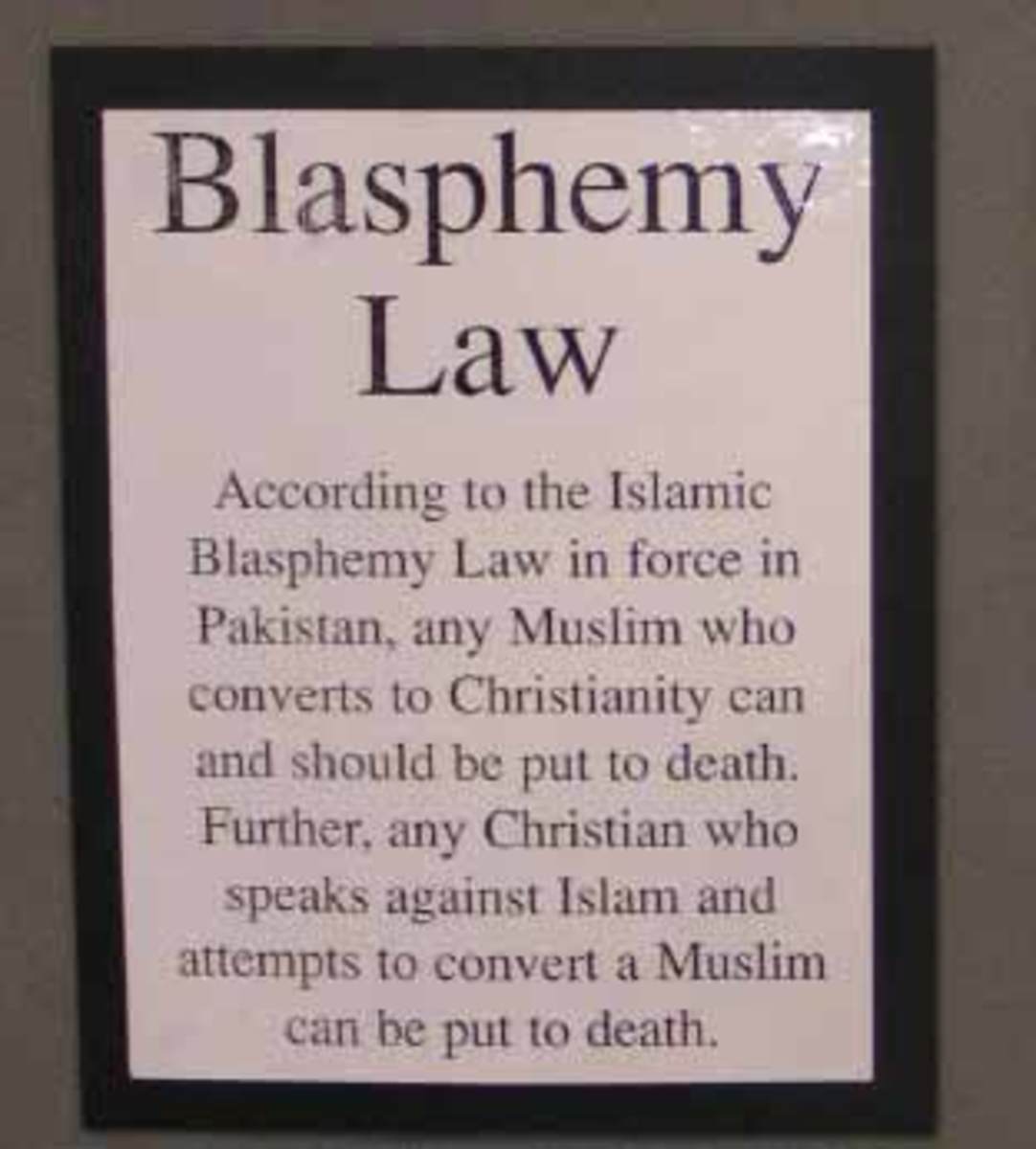Blasphemy: Medieval Nonsense