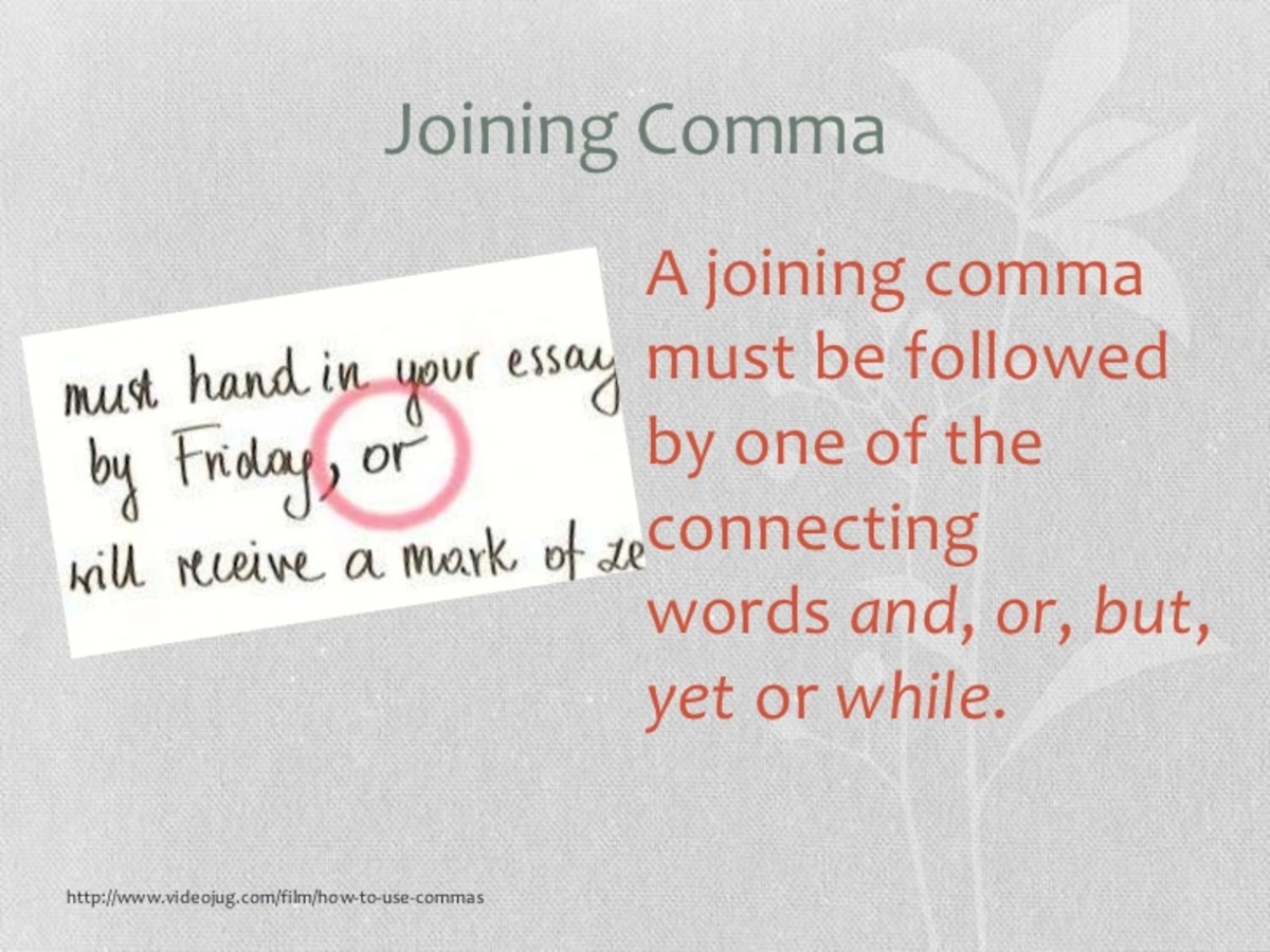 The Only Guide You Need To Use Comma Correctly HubPages