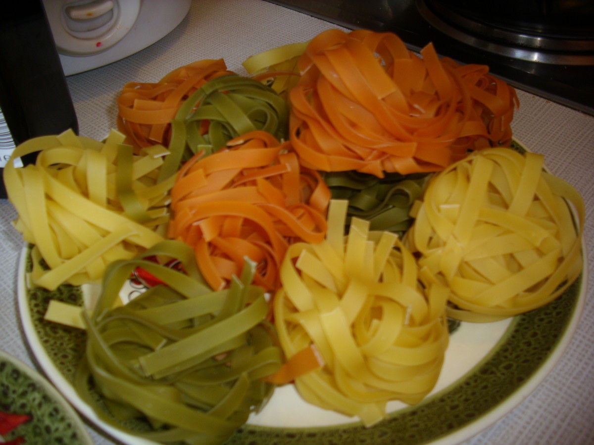 How To Make Noodles With Salami Spinach Cream Sauce - HubPages