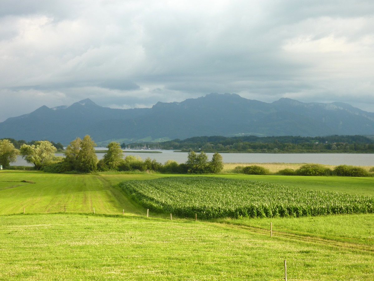 Chiemsee, the Biggest and Beautiful Lake in Bavaria, Germany