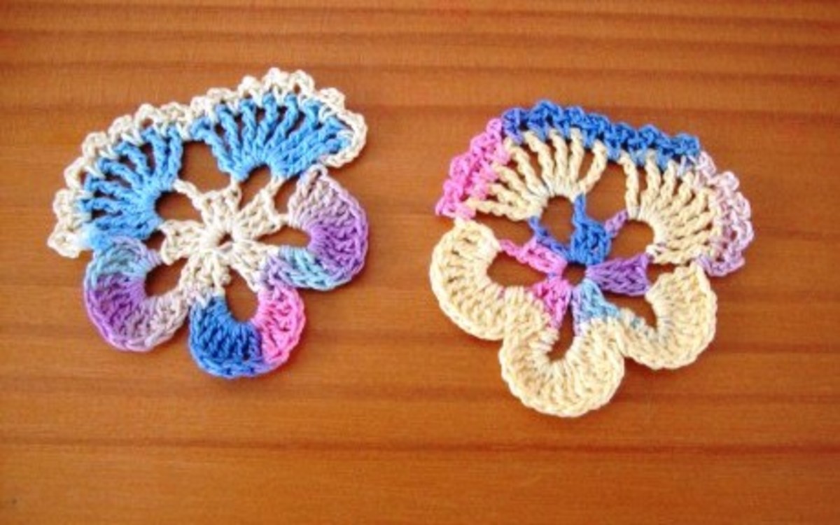 How to Make a Crocheted Pansy - HubPages