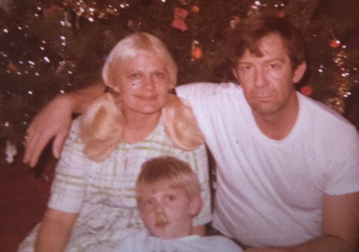 Mike Williams and his parents