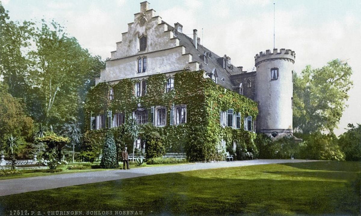 Schloss Rosenau, the birthplace and childhood home of Prince Albert of Saxe-Coburg-Gotha. 