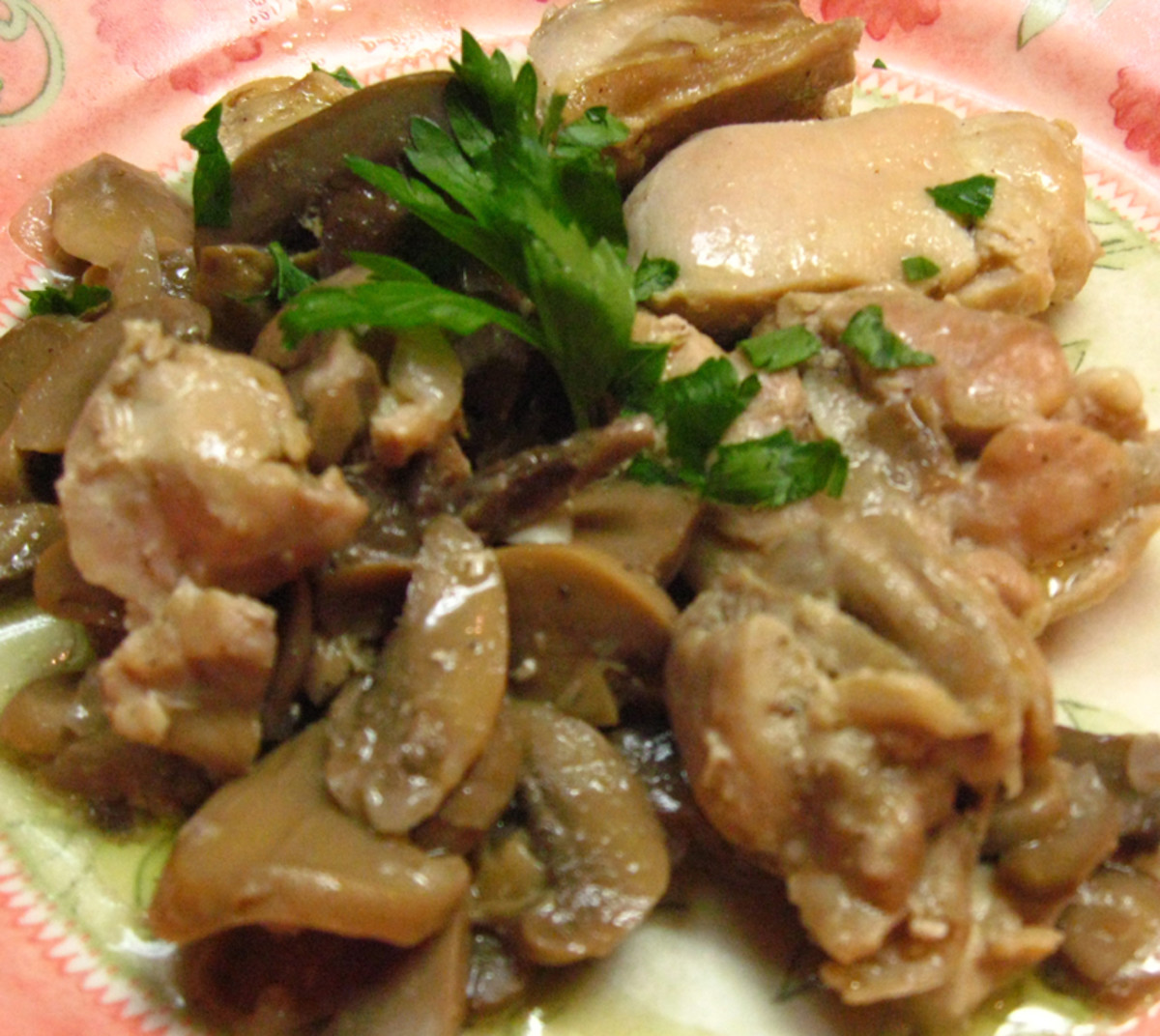 Chicken With Mushrooms and Onions - Low Carbs Recipe - HubPages