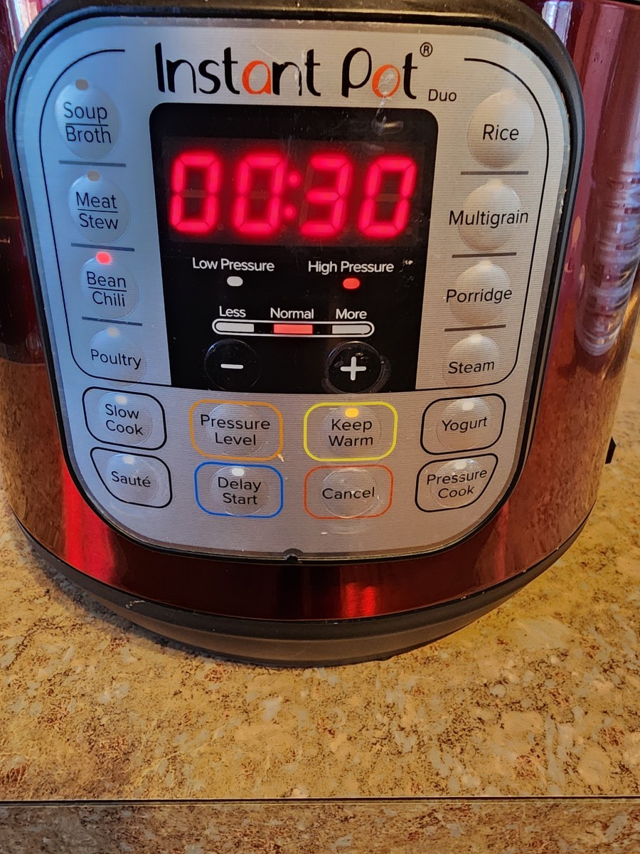 Instant pot chilli setting sale