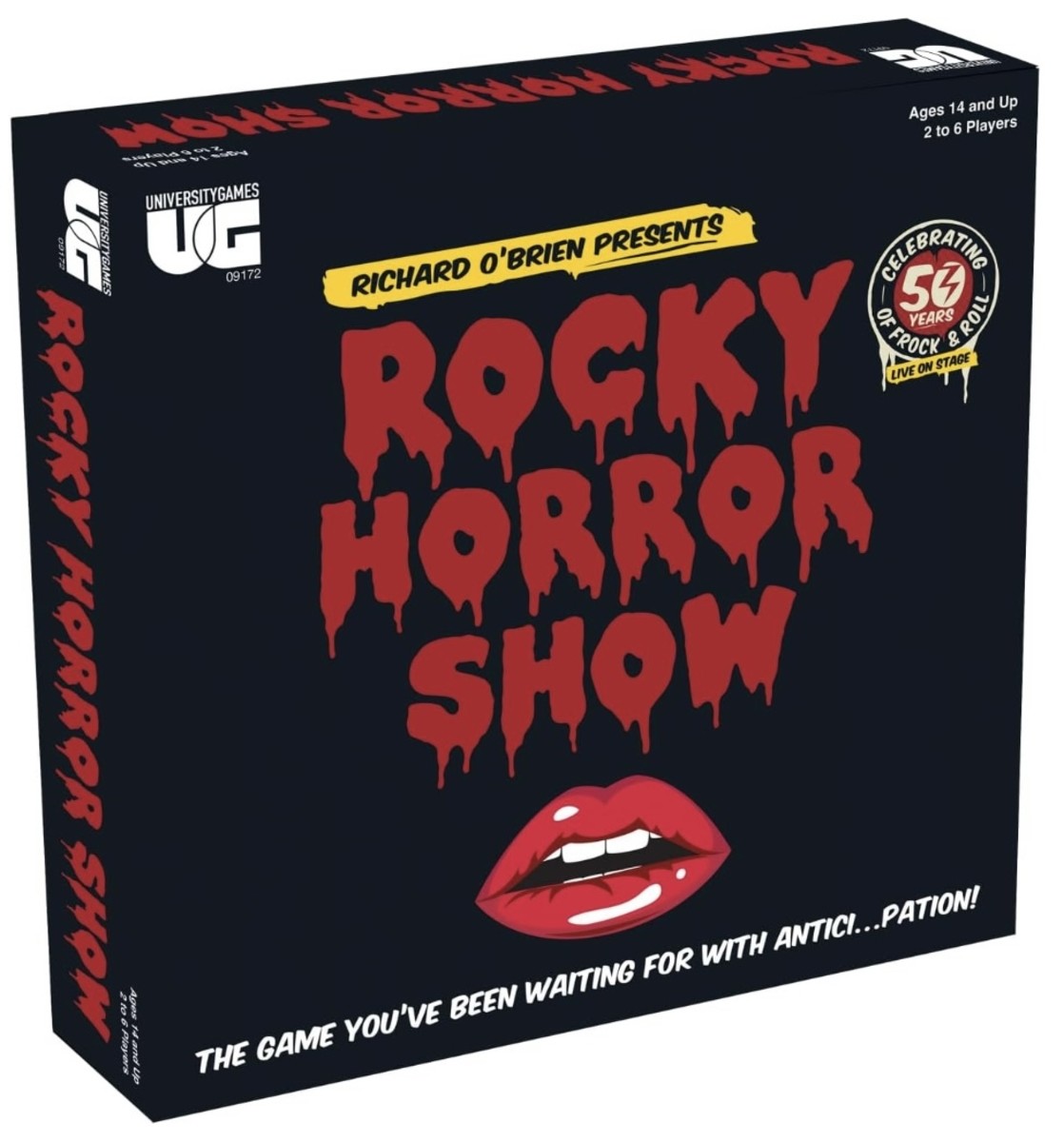 Let’s Play Board Games: University Games’ Rocky Horror Picture Show, Smart Ass and Murder Mystery Party The Night Hunter