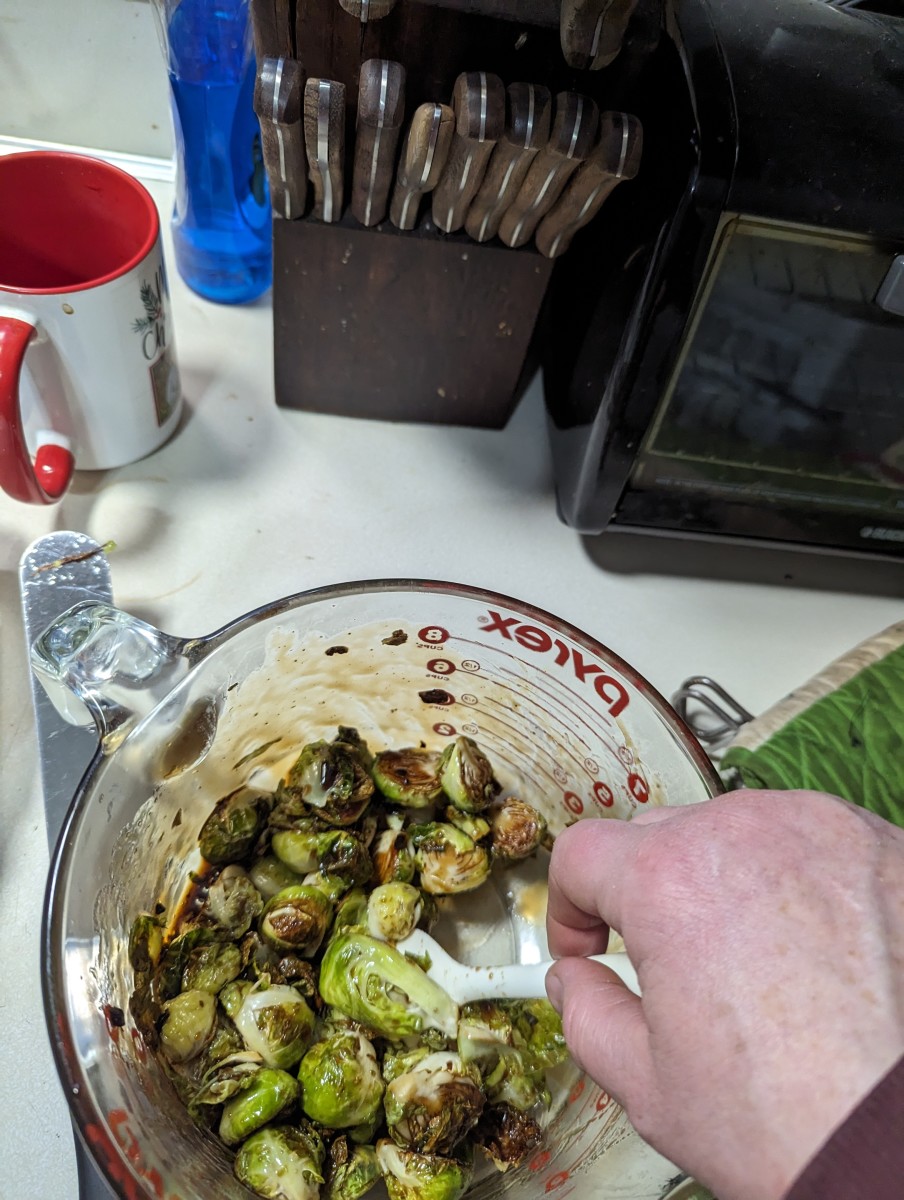 Brussels Sprouts in a GE Oven Air Fryer HubPages