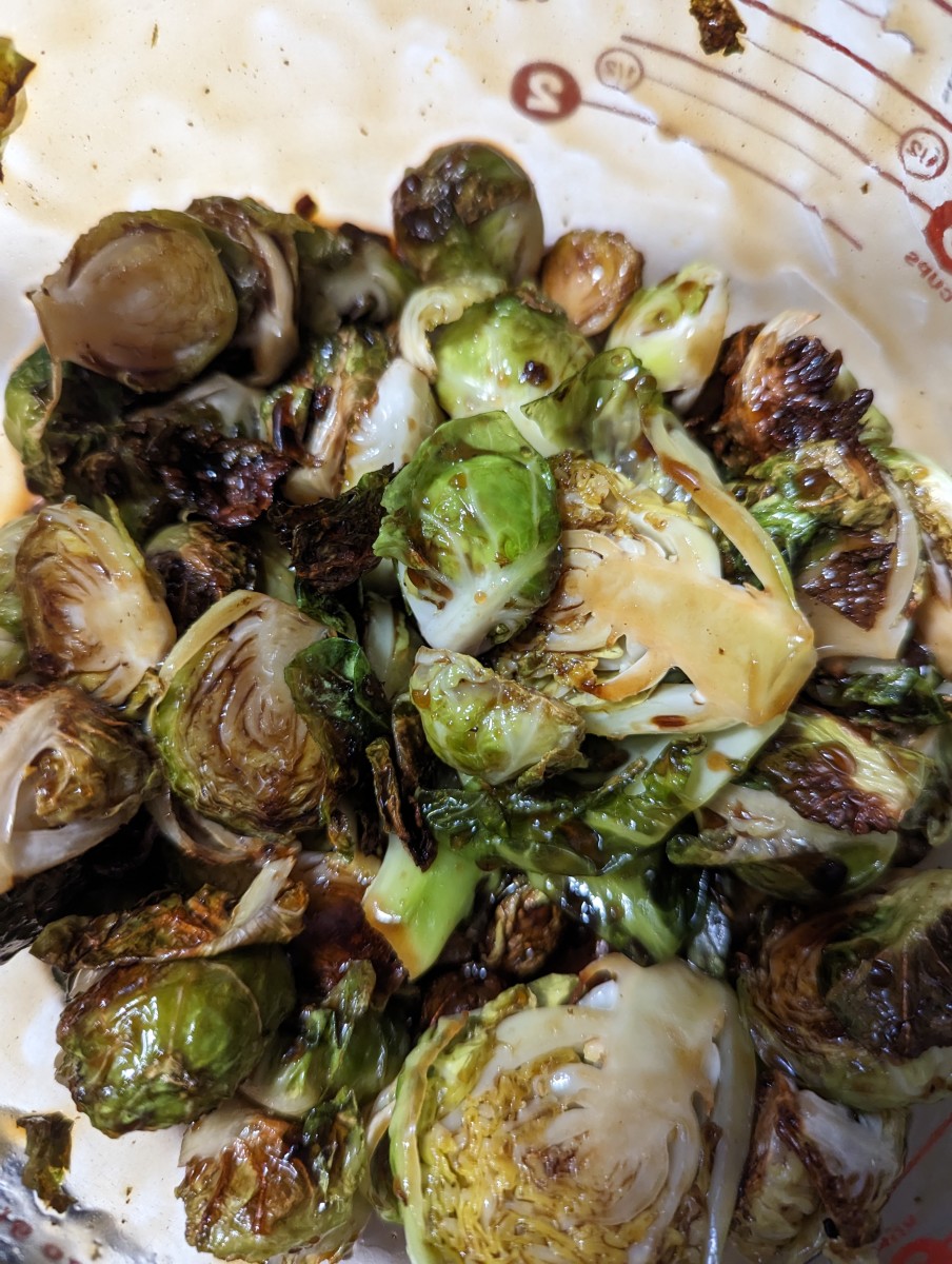 Brussels Sprouts in a GE Oven Air Fryer - HubPages