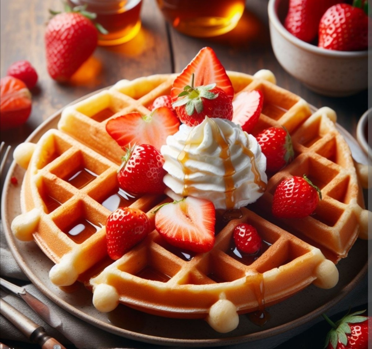 How to Make Waffles Batter and Waffle Mix Step by Step Guide HubPages