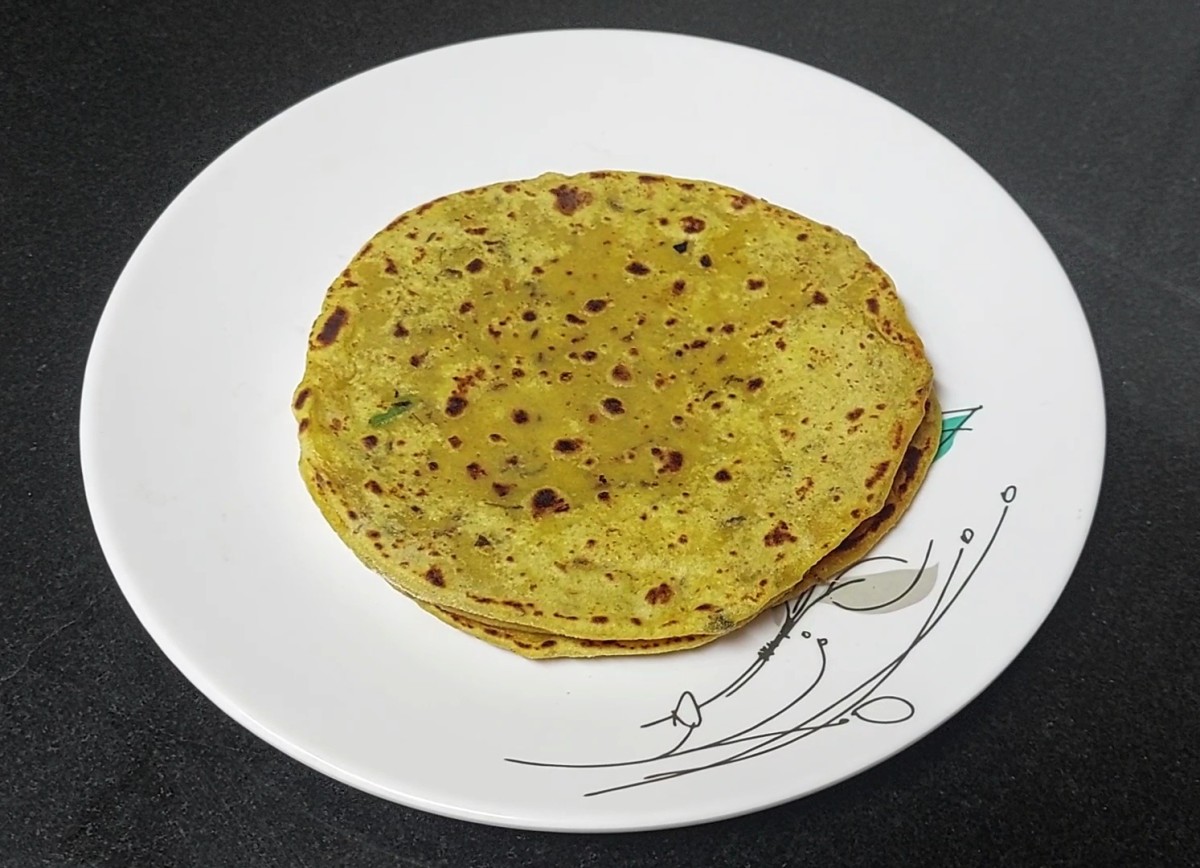 Aloo (Potato) Chapati Recipe Delishably