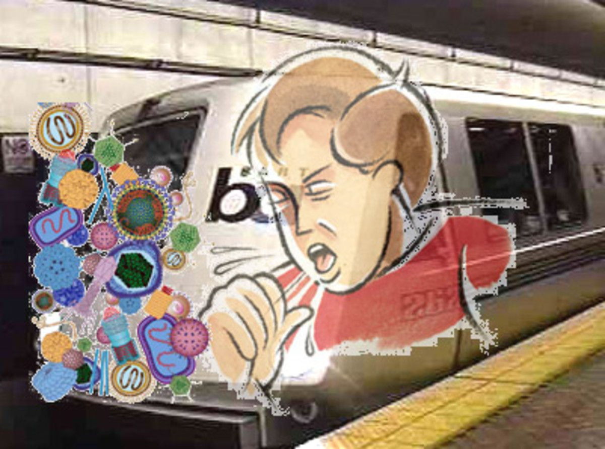 Avoiding Germs on Public Transportation