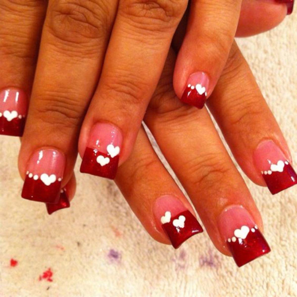 50 Easy Valentines Nail Art Ideas for Teens