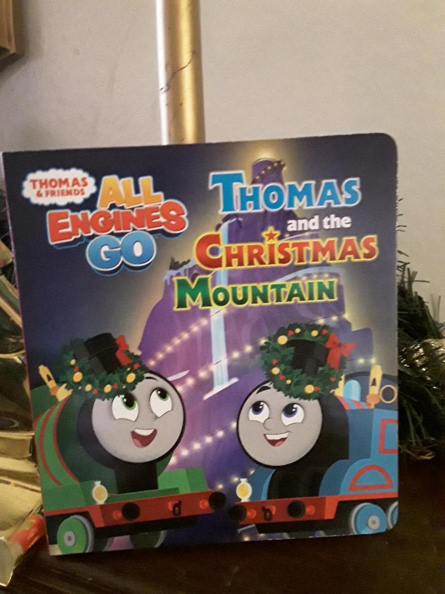 Christmas Celebration With Iconic Character Thomas the Train in Picture Book