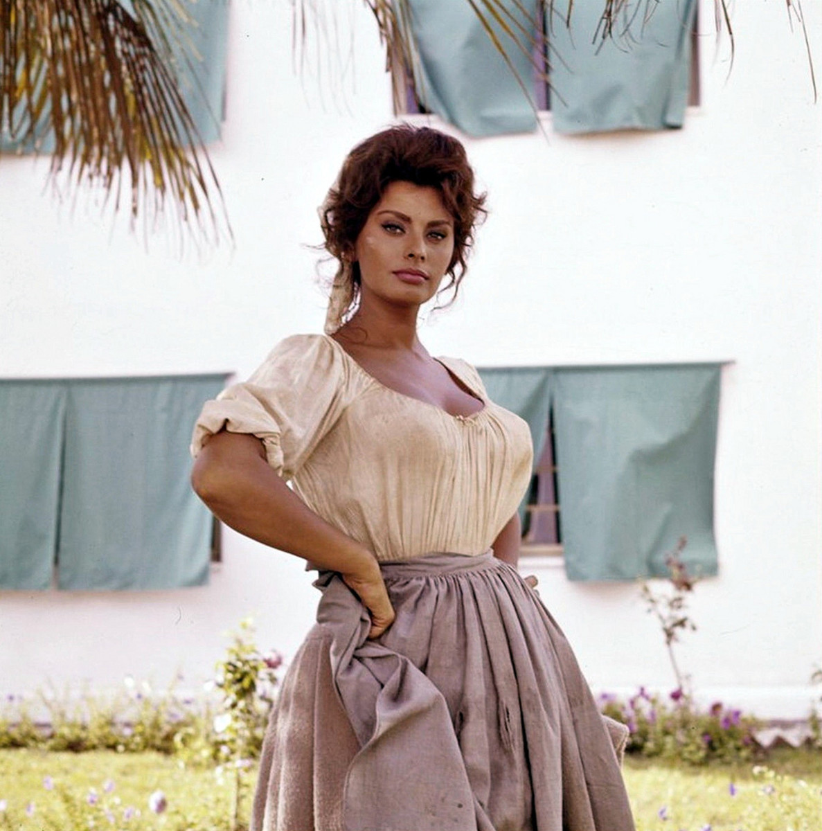 Vivacious Actress Sophia Loren at 72 Is Still a Beautiful Woman