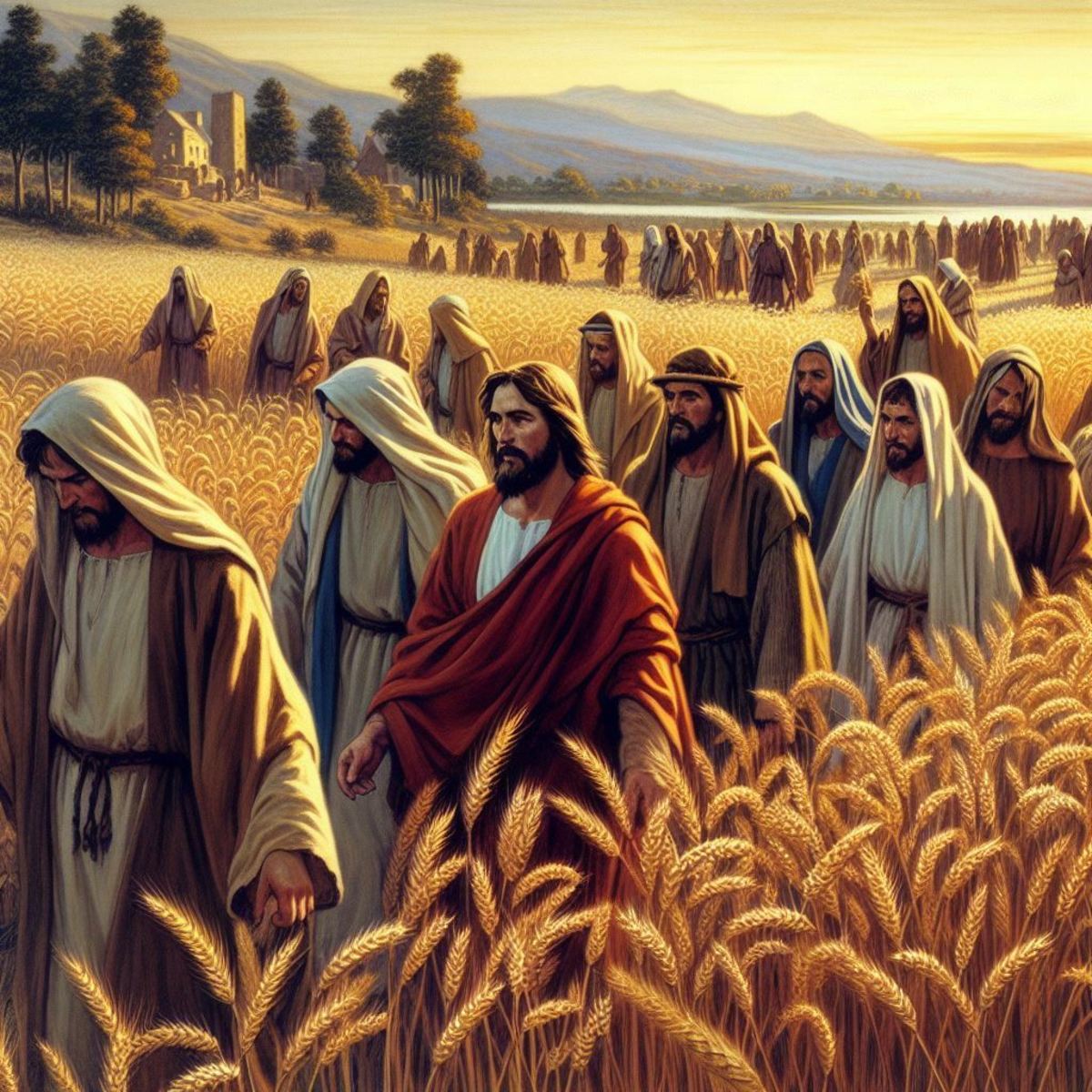 Jesus Challenges the Questions Raised About Why His Disciples Did Not Fast as Other ‘Righteous’ Followers Did