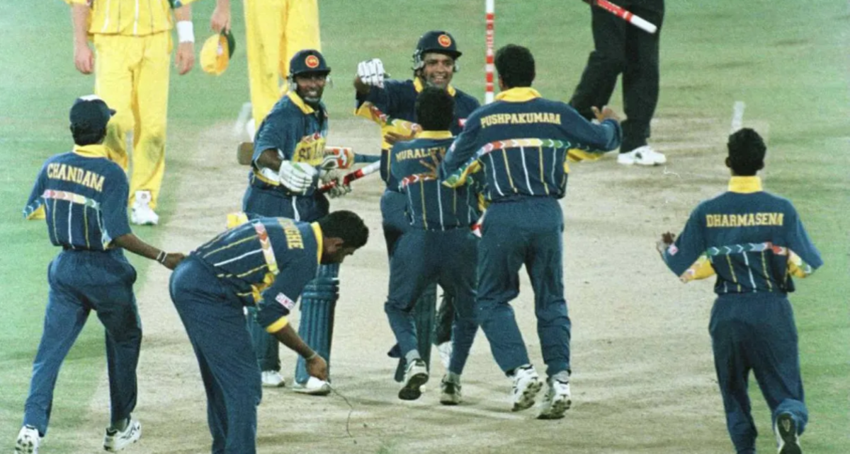 1996 Cricket World Cup Victory by Sri Lanka