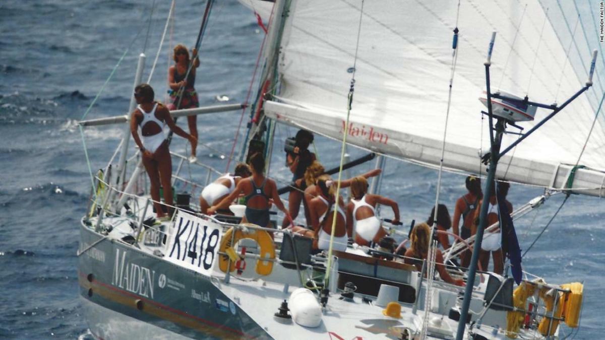 all female round the world yacht crew