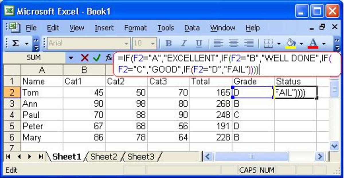 Setting the IF condition