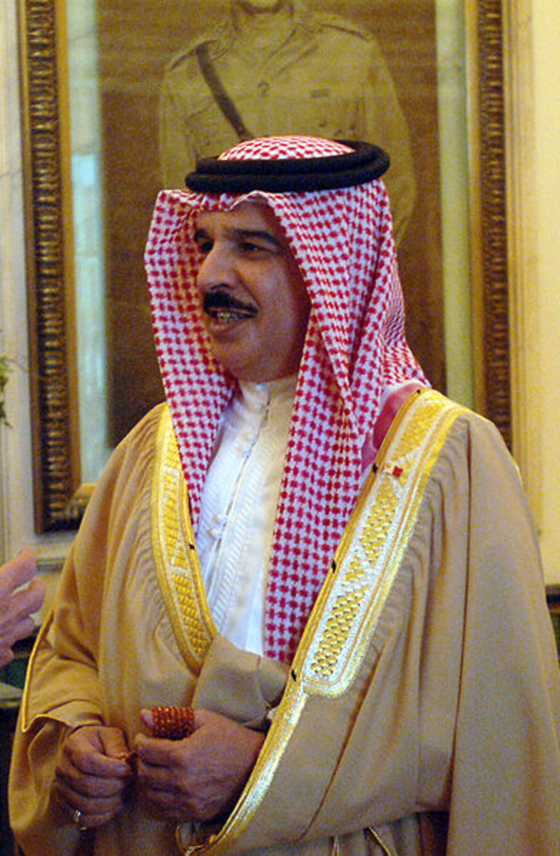 King Hamad bin Isa Al Khalifa - King of Bahrain