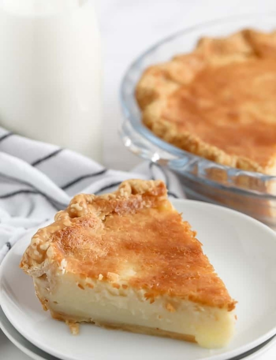 Buttermilk Pie and Transparent Pie Recipes as Dessert