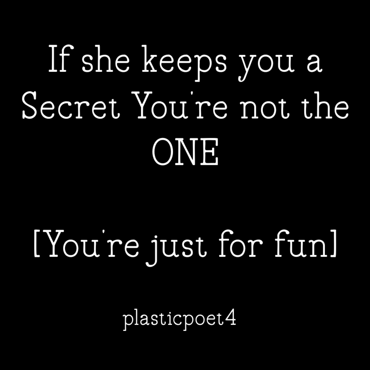 Just a secret