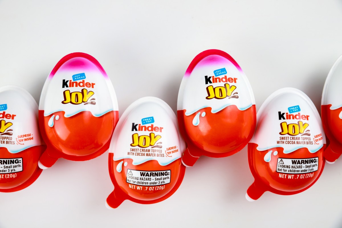 Kinder Joy œufs surprises Harry Potter 3x20g - 60 g is not halal