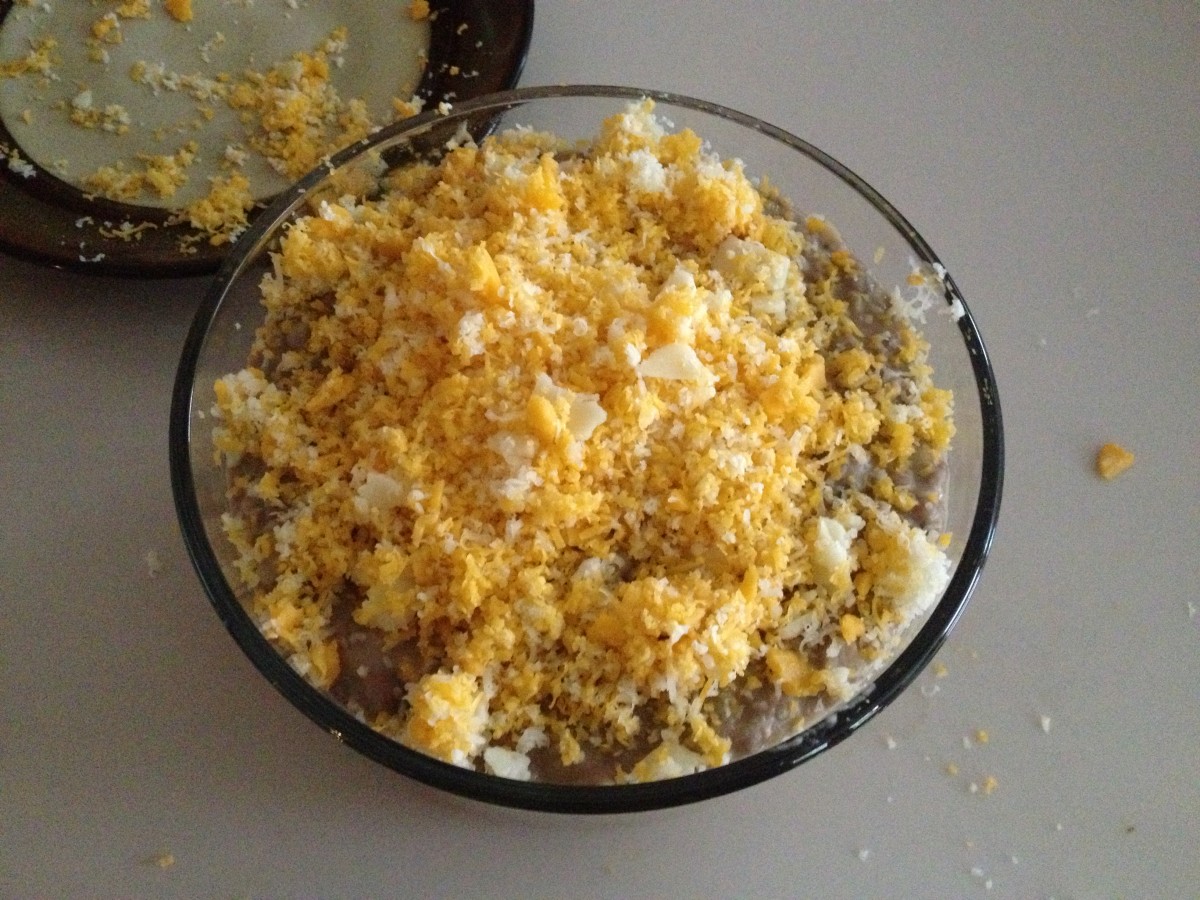 Fresh Homeade Mashed Bean Dip Recipe